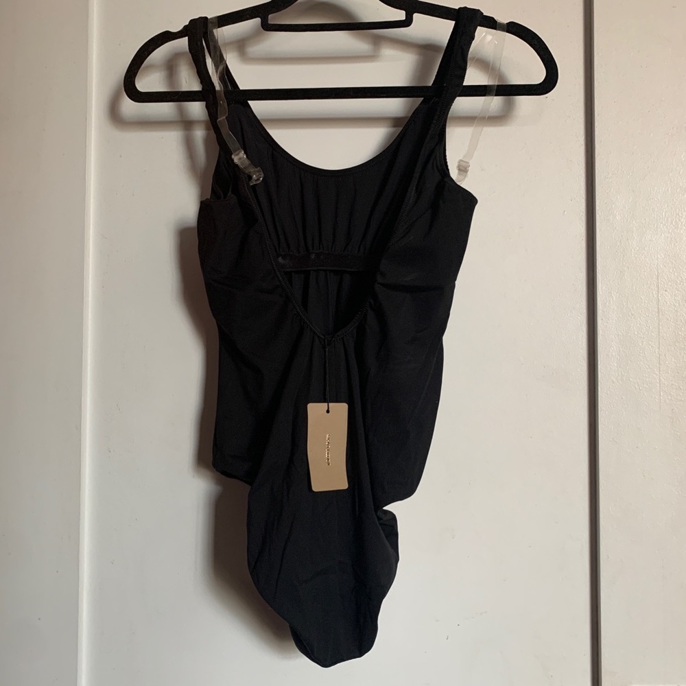 RACHEL COMEY Wylde Black One Piece Swimsuit